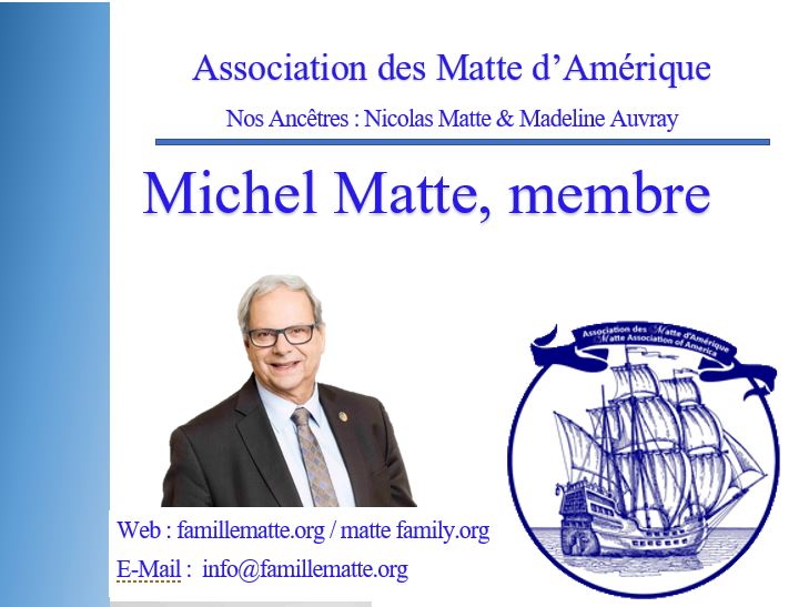 Famille Matte d'Amérique